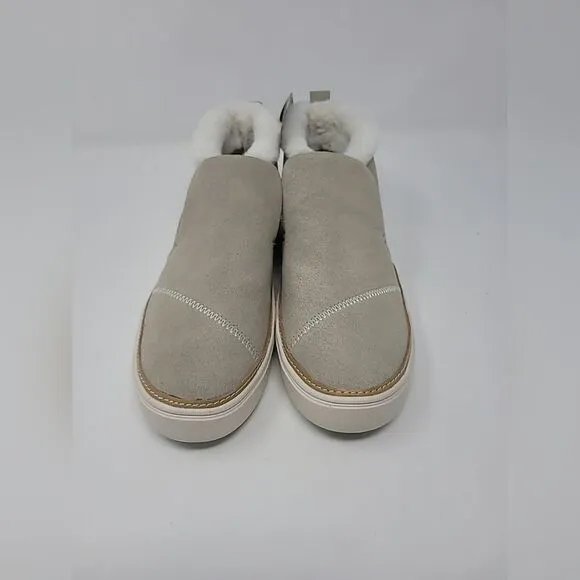 TOMS Paxton Slip On  Womens Green Sneakers Casual Shoes 10015782 Size 7.5