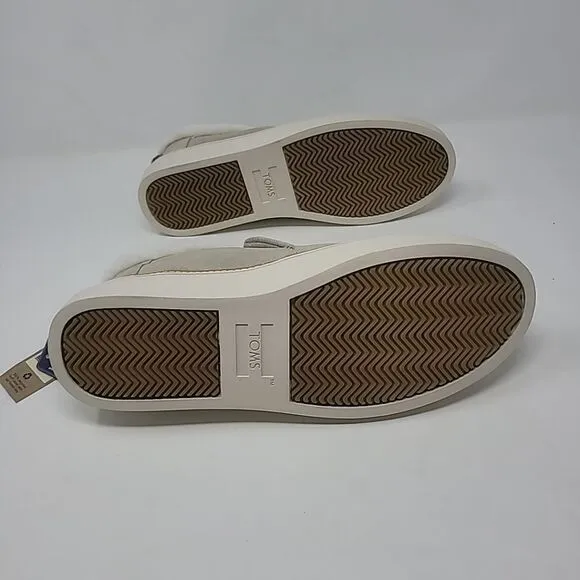 TOMS Paxton Slip On  Womens Green Sneakers Casual Shoes 10015782 Size 7.5