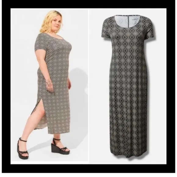 TORRID Tribal Print Maxi Dress