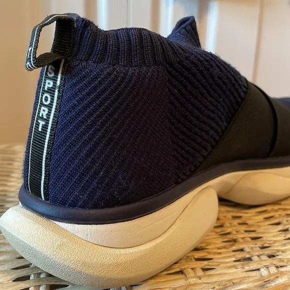 Tory Burch Bubble Sock Sneakers in Navy sz 6.5