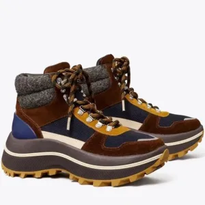 Tory Burch NIB Adventure Hiker Boots (8)
