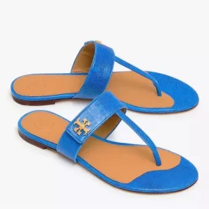 Tory Burch NWT Luxury Summer Beach Vacation Minimalist Authentic Kira Sandal