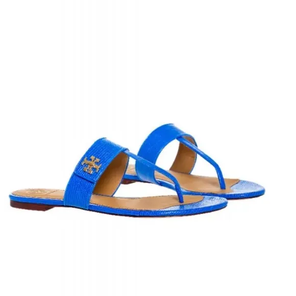 Tory Burch NWT Luxury Summer Beach Vacation Minimalist Authentic Kira Sandal