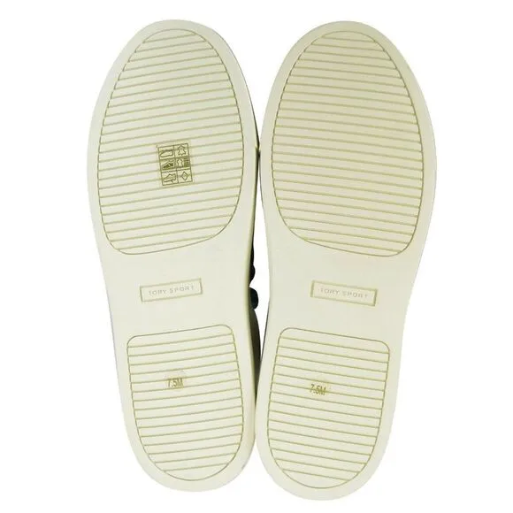 Tory Burch Ruffle Leather Sneaker Sport Shoes 8.5