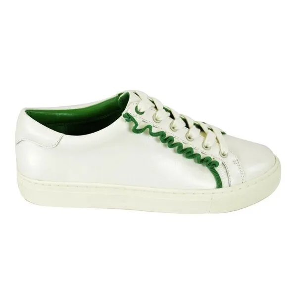 Tory Burch Ruffle Leather Sneaker Sport Shoes 8.5