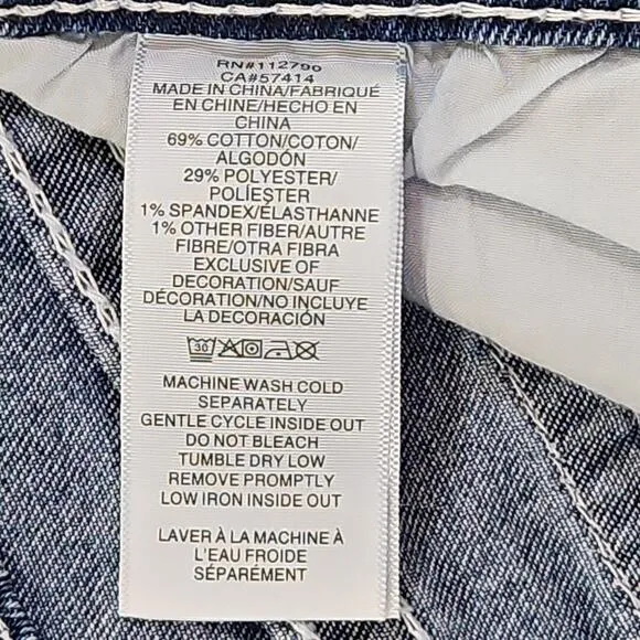 True Religion Geno Men's Size 40x32 Relaxed Slim Big Flap Medium Heavenly Wash