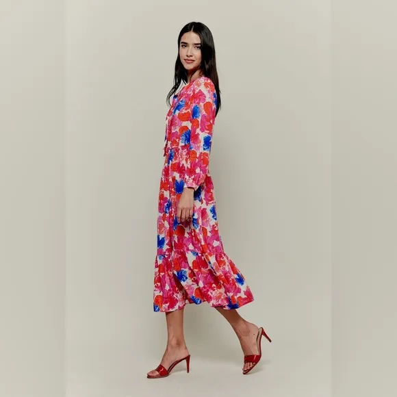 Tucker NYC Juliette DressElla's Pink Bouquets
