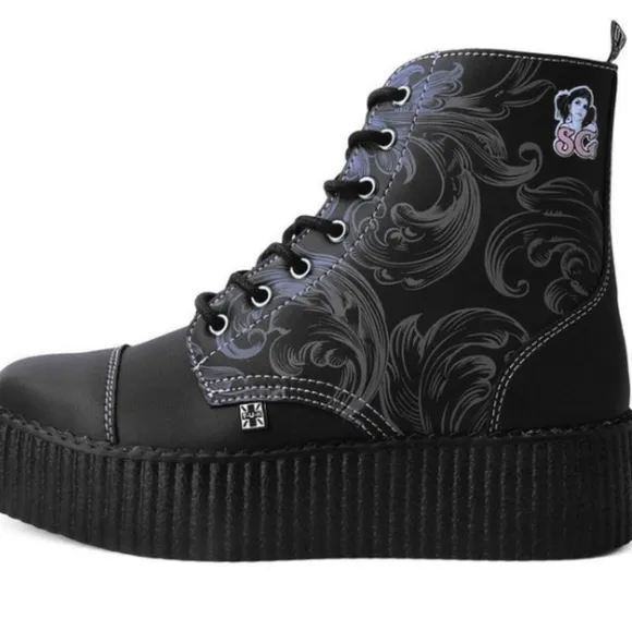 T.U.K. X SuicideGirls Viva Mondo Boots