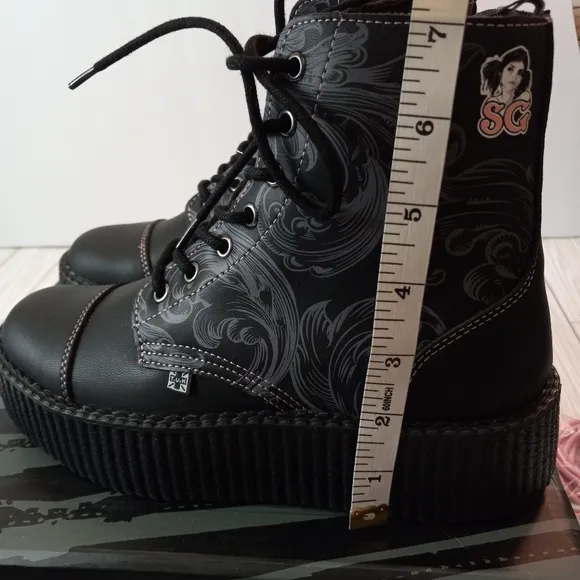 T.U.K. X SuicideGirls Viva Mondo Boots