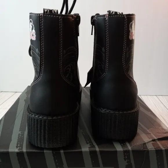 T.U.K. X SuicideGirls Viva Mondo Boots