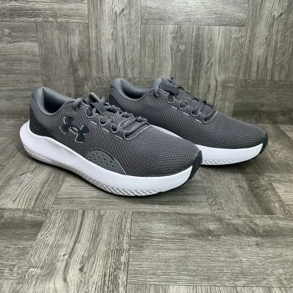 UA Surge 4 Men's size 12 Grey Running Shoes