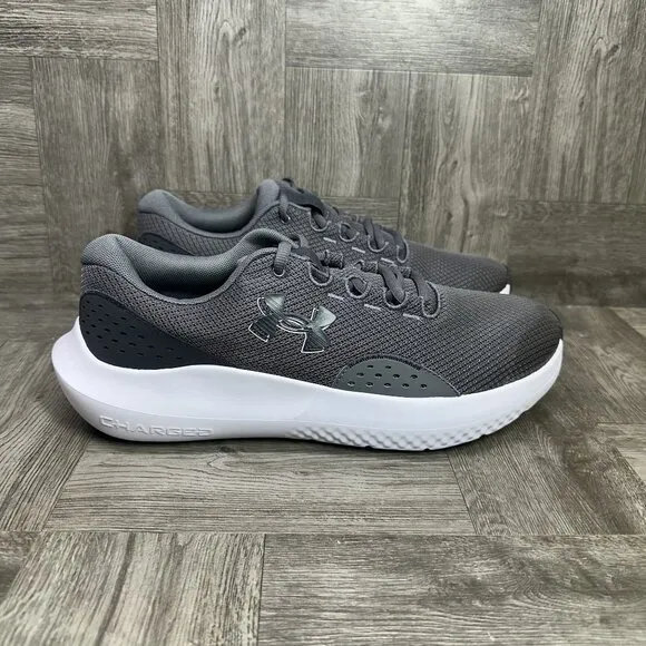 UA Surge 4 Men's size 12 Grey Running Shoes