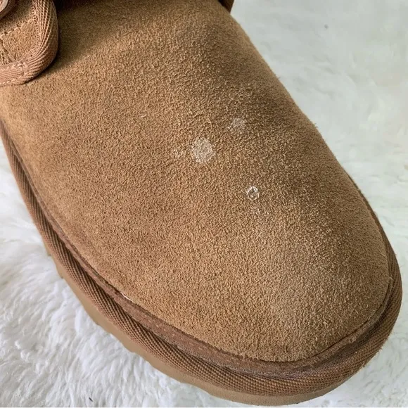 UGG 1118570 Men's Chestnut Brown Neumel SnapBack Tan Suede Boots Size 10