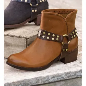 UGG Australia Darling Harness Women's Ankle Boot Whiskey Brown Size 6