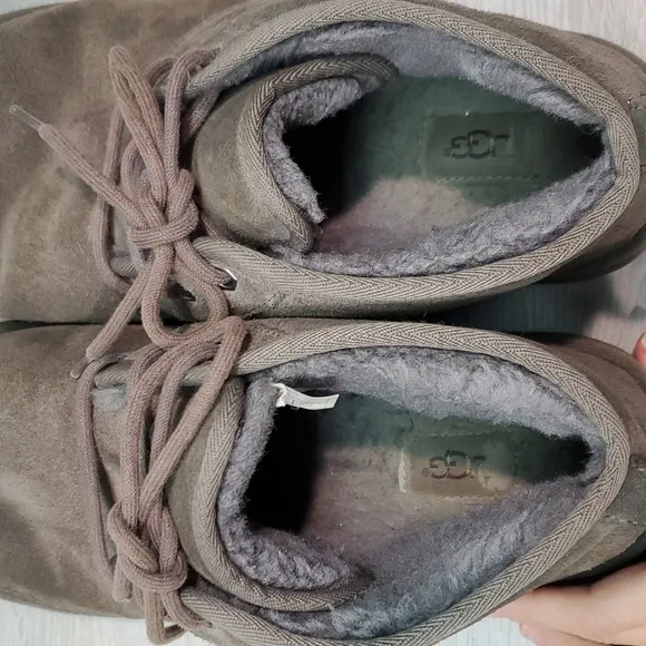 Ugg Australia Neumel Mens 3236 Ankle Leather Chukka Boots shoes sz 11