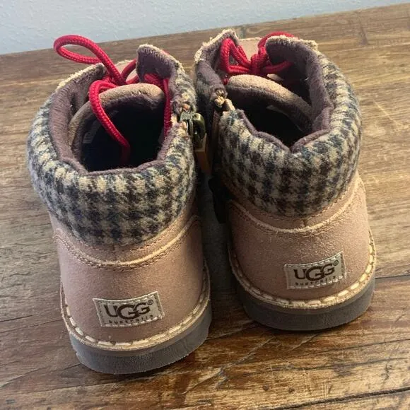 UGG Australia Toddler‎ Orin Suede Hiking Boots Chestnut size 12