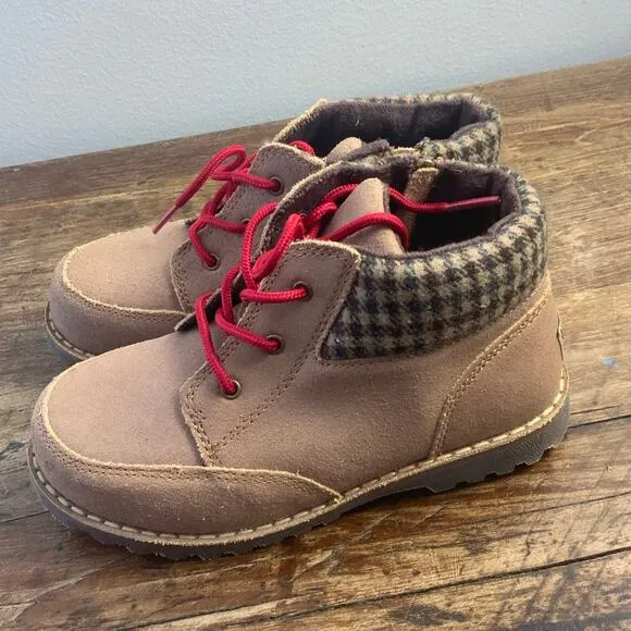 UGG Australia Toddler‎ Orin Suede Hiking Boots Chestnut size 12