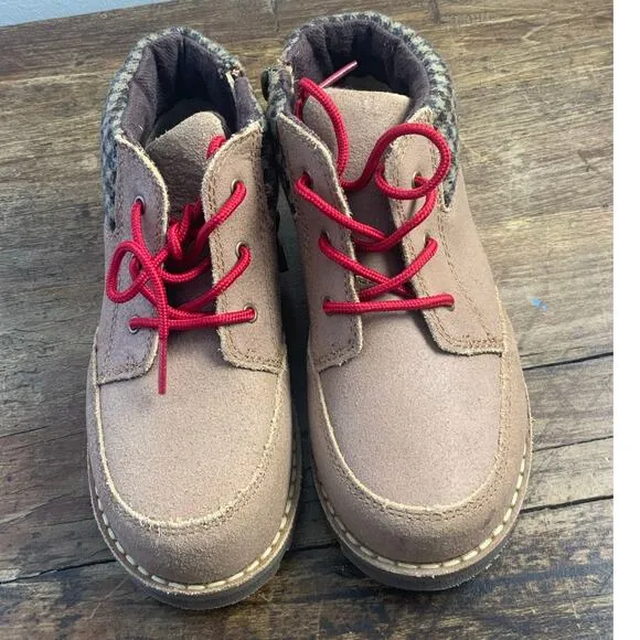 UGG Australia Toddler‎ Orin Suede Hiking Boots Chestnut size 12
