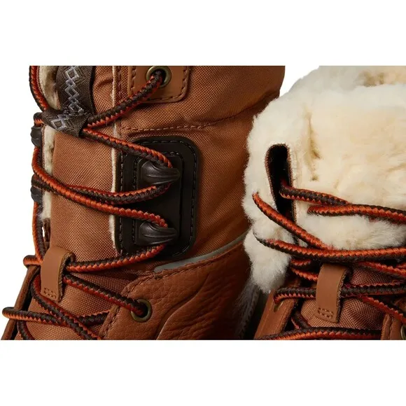 UGG City Butte Men Size 11.5 Waterproof Worchester Brown Leather Wool Boots New