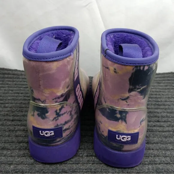 UGG Classic Clear Marble Women Mini Boot Purple