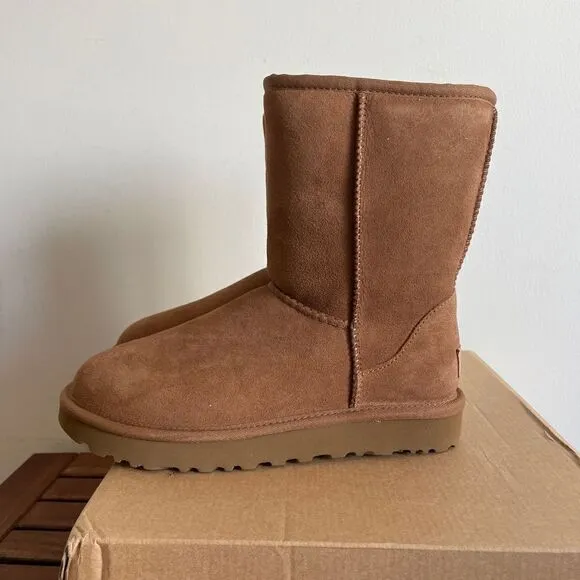 UGG Classic Short II Boots Chestnut USA Women Size 6/UK 4/EU 37