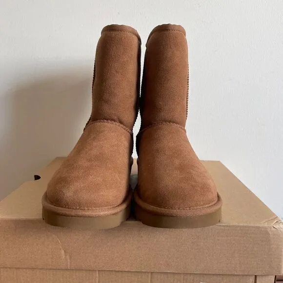 UGG Classic Short II Boots Chestnut USA Women Size 6/UK 4/EU 37