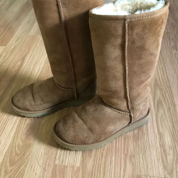 Ugg Classic Tall II Women’s Sheepskin Boots Chestnut l