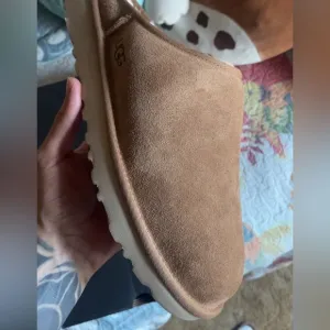 UGG Classic Tan Slip-On Shoes