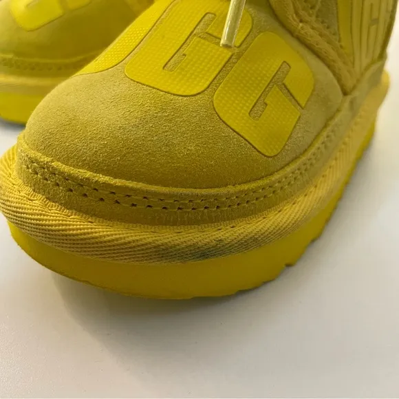 UGG Classic Toddler Neumel II Suede Boots Samba Yellow Winter Wool Chukka Kids 7