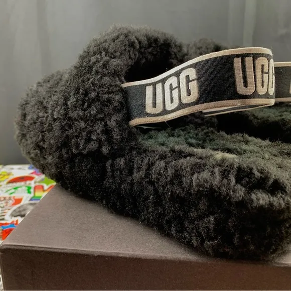 UGG Fluff Yeah Fur Slippers Size 9 Women's