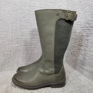 UGG Janina Women's Size 6 US Olive Green Knee High Waterproof Rain Boots 1017387
