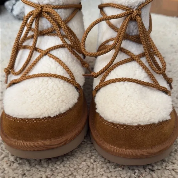 Ugg Koolaburra Michon Mini Suede Ankle Boots Shoes
