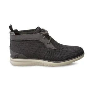 UGG Men's Union Chukka HyperWeave Chukka Boot - Size 11 Dark Grey