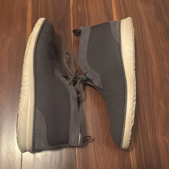 UGG Men's Union Chukka HyperWeave Chukka Boot - Size 11 Dark Grey