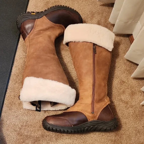 UGG Miko Chestnut Tall Waterproof Boots