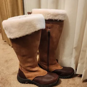UGG Miko Chestnut Tall Waterproof Boots