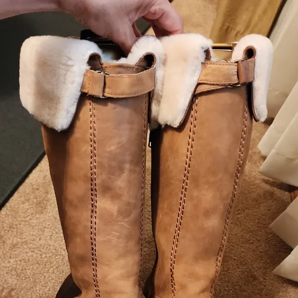 UGG Miko Chestnut Tall Waterproof Boots