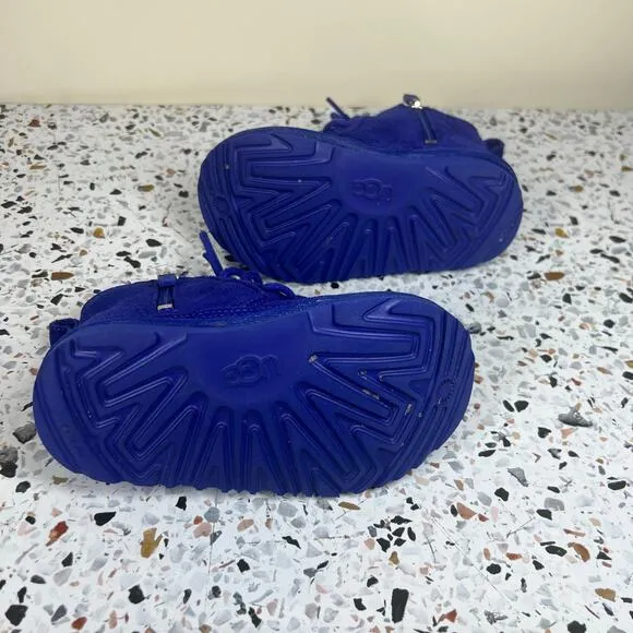 Ugg Neumel II Kid's Suede Boot in Blue