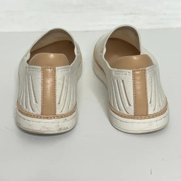 Ugg Sammy Breeze Slip On Sneaker White Shoe Size 10