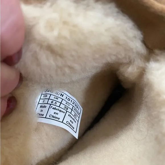 UGG Tania Chestnut Chevron Boots