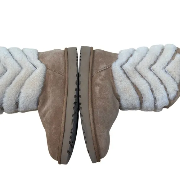 UGG Tania Chestnut Chevron Boots