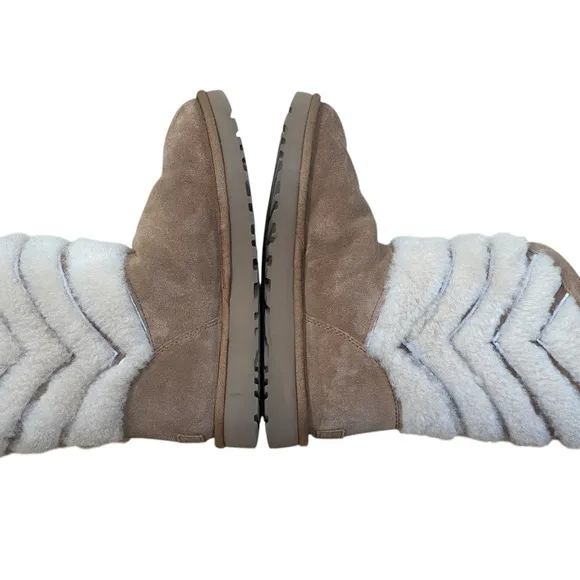 UGG Tania Chestnut Chevron Boots