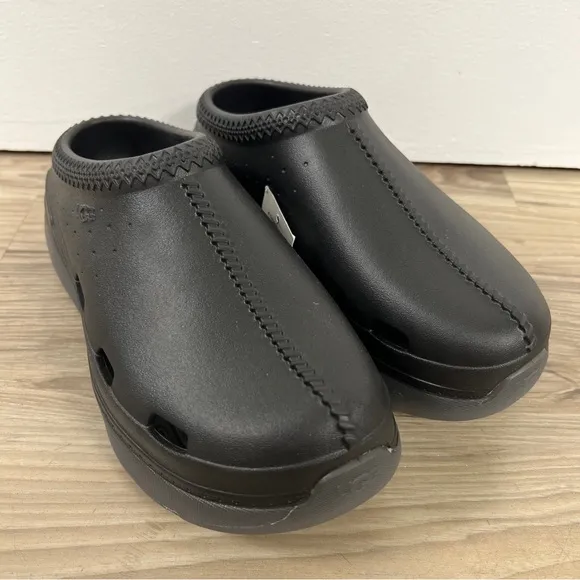UGG TASMAN SPORT LOAFERS SHOES SLIPPERS BIG KIDS SIZE 3 BLACK 1136525K NWOB