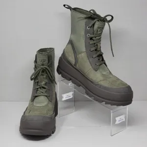 UGG Women's Size 9.5 The Lug Waterproof Combat Boots Moss Green 1143833 New