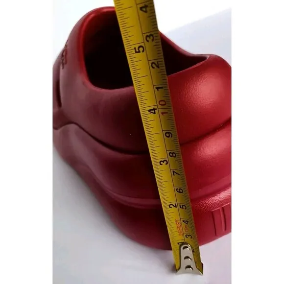 Ugg Women's Sport Yeah Clog Shoes Red Size 10 Stacked Platform  Casual Leisure