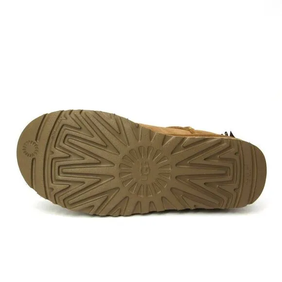 UGG BAILEY BOW ll SHEEPSKIN WOMEN'S BOOTS IN CHESTNUT
