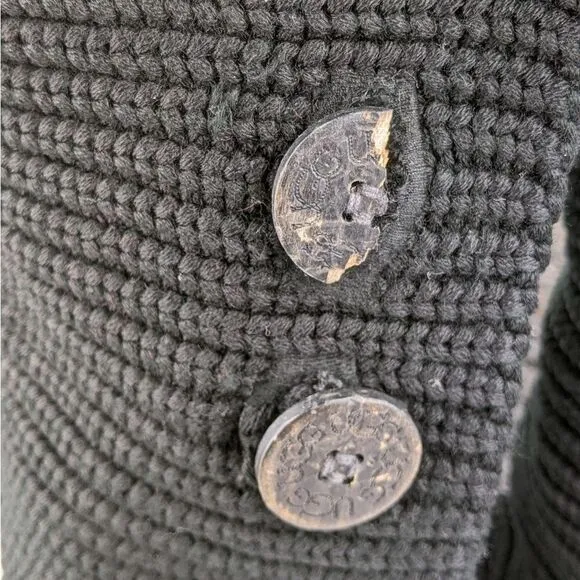 UGG® Classic Cardy Button Detailed Knit Boots