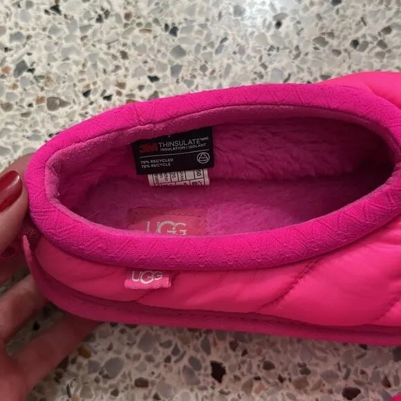 UGG Tasman shoe slipper pink 8 thinsulate