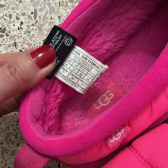 UGG Tasman shoe slipper pink 8 thinsulate