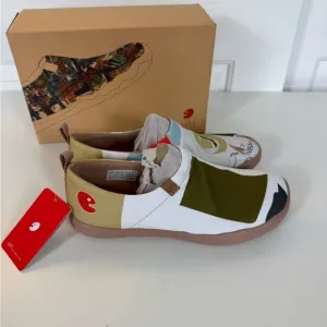 UIN Women's Walking Shoes Canvas Comfort Sneaker FISHING SIZE: 7